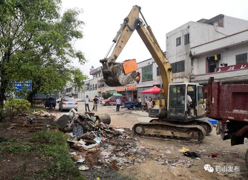 鶴城鎮(zhèn)325國道兩側(cè)建筑物全面拆除工作正式啟動